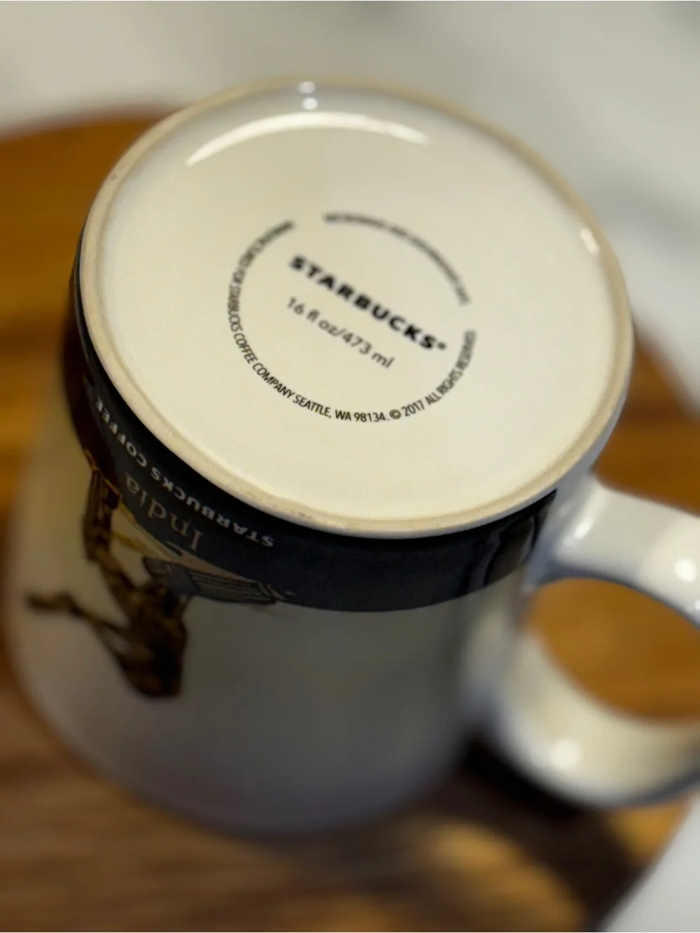 Starbucks India City Mug 2015 16 oz Coffee Cup City Collector Series - Picture 4 of 4